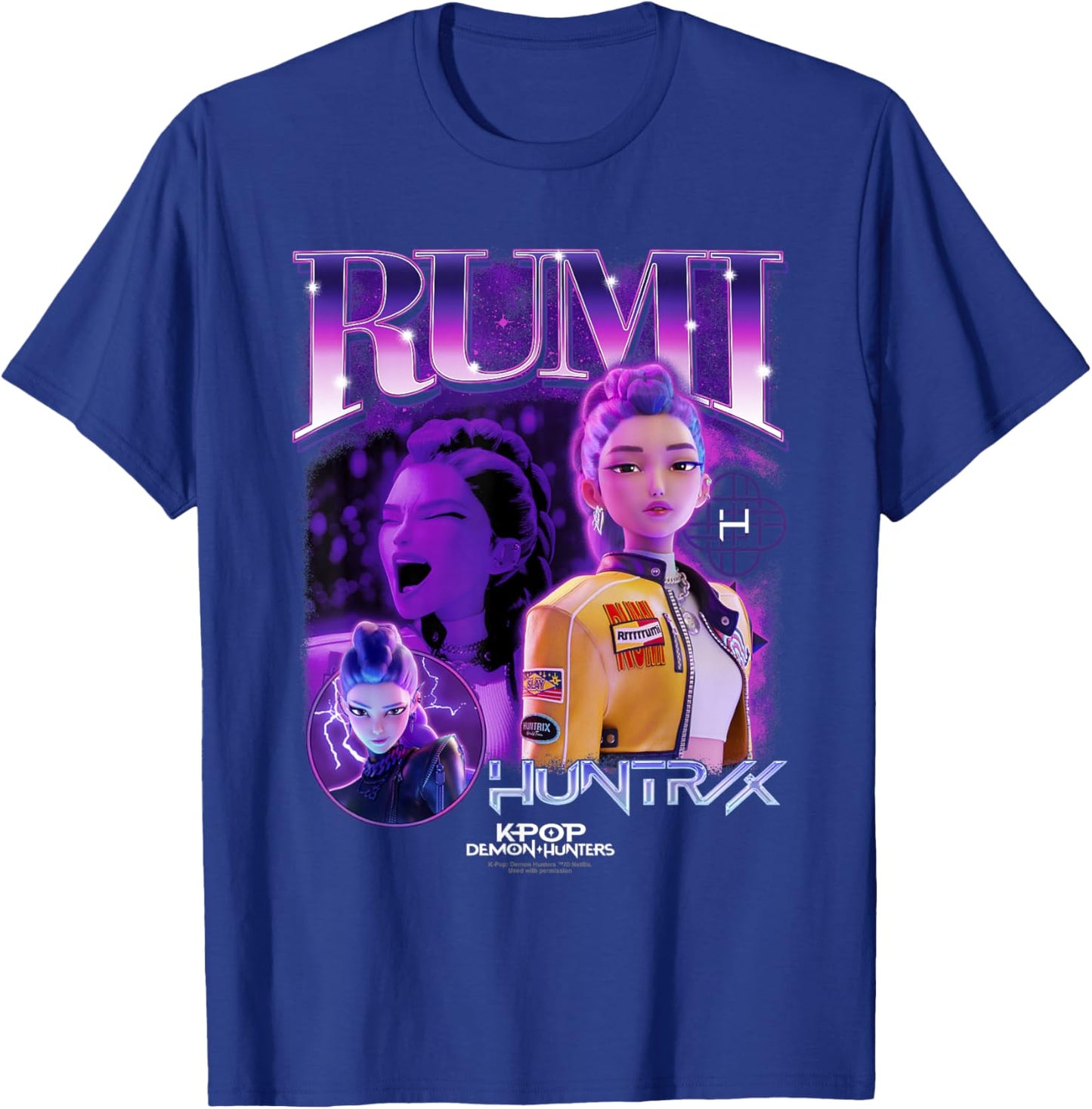 KPop Demon Hunters Rumi Bootleg Officially Licensed T-Shirt - T-Shirt | Royal