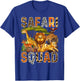 Safari Squad Wilderness Animal Lover Tourist Travel T-Shirt - T-Shirt | Royal