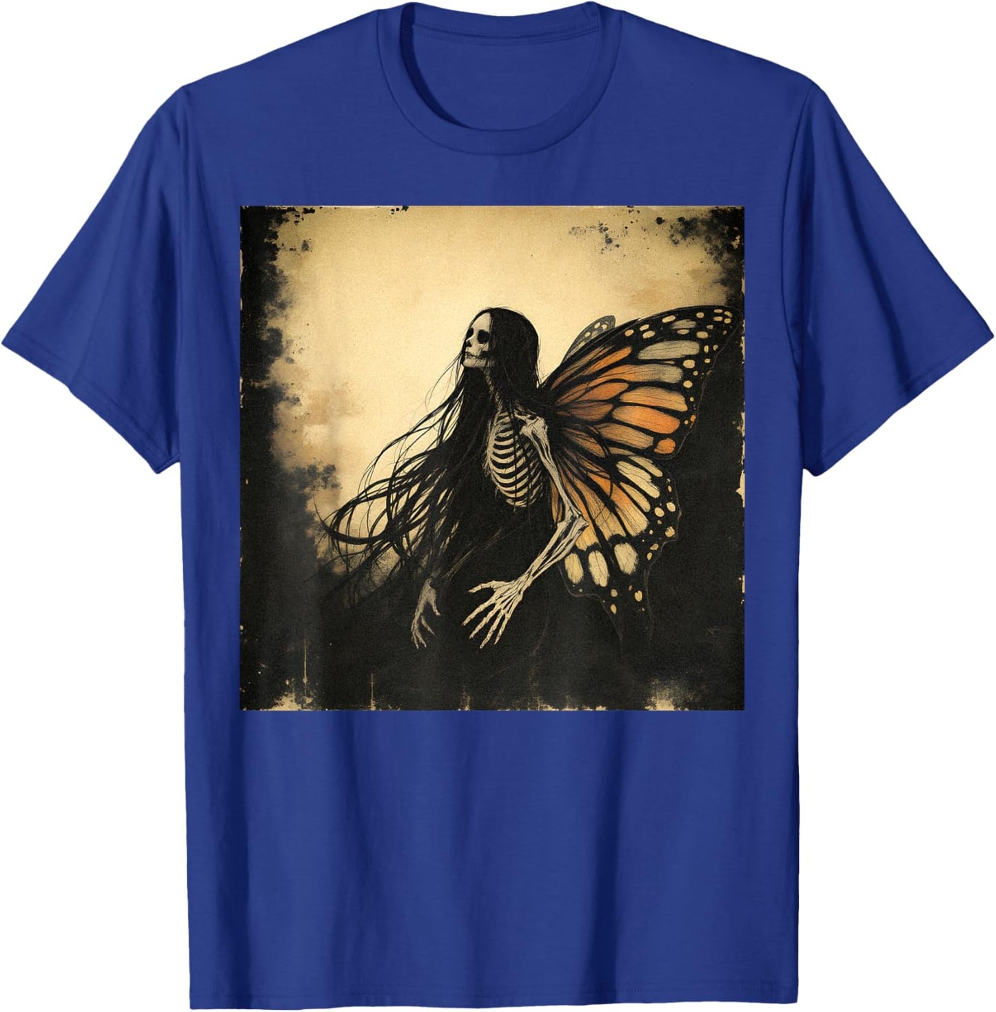 Ethereal Fairy Gothic Dark Art Aesthetic Grunge Horror T-Shirt - T-Shirt | Royal