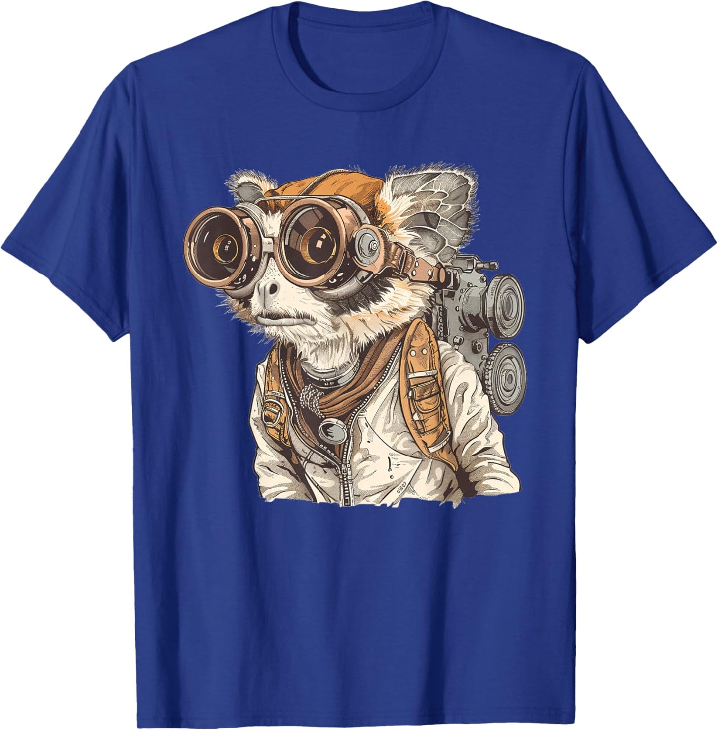 Slow Loris Steampunk T-Shirt - T-Shirt | Royal