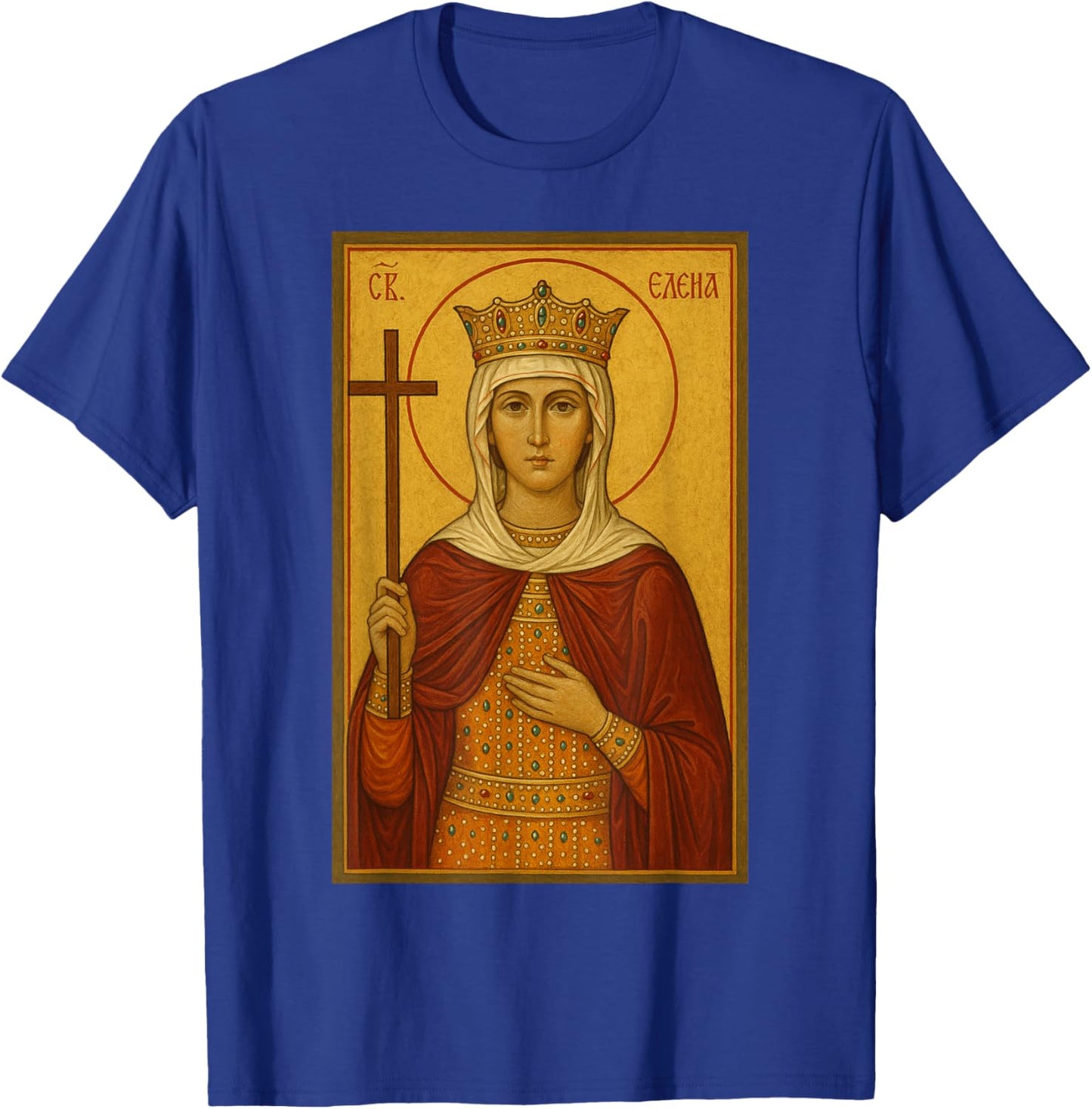 Orthodox Icon of Saint Helen T-Shirt - T-Shirt | Royal