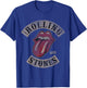 Official The Rolling Stones Vintage Tour 1978 Dark Grey T-Shirt - T-Shirt | Royal