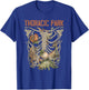 Retro Thoracic Musculoskeletal Park Nurse Funny Nurses Weeks T-Shirt - T-Shirt | Royal