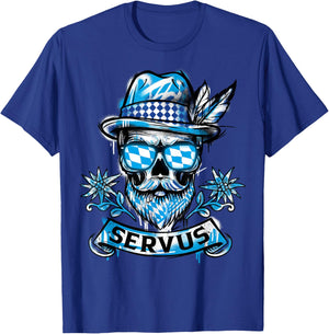 Passend für Oktoberfest Shirt Herren Trachtenshirt Trachten T-Shirt - T-Shirt | Royal