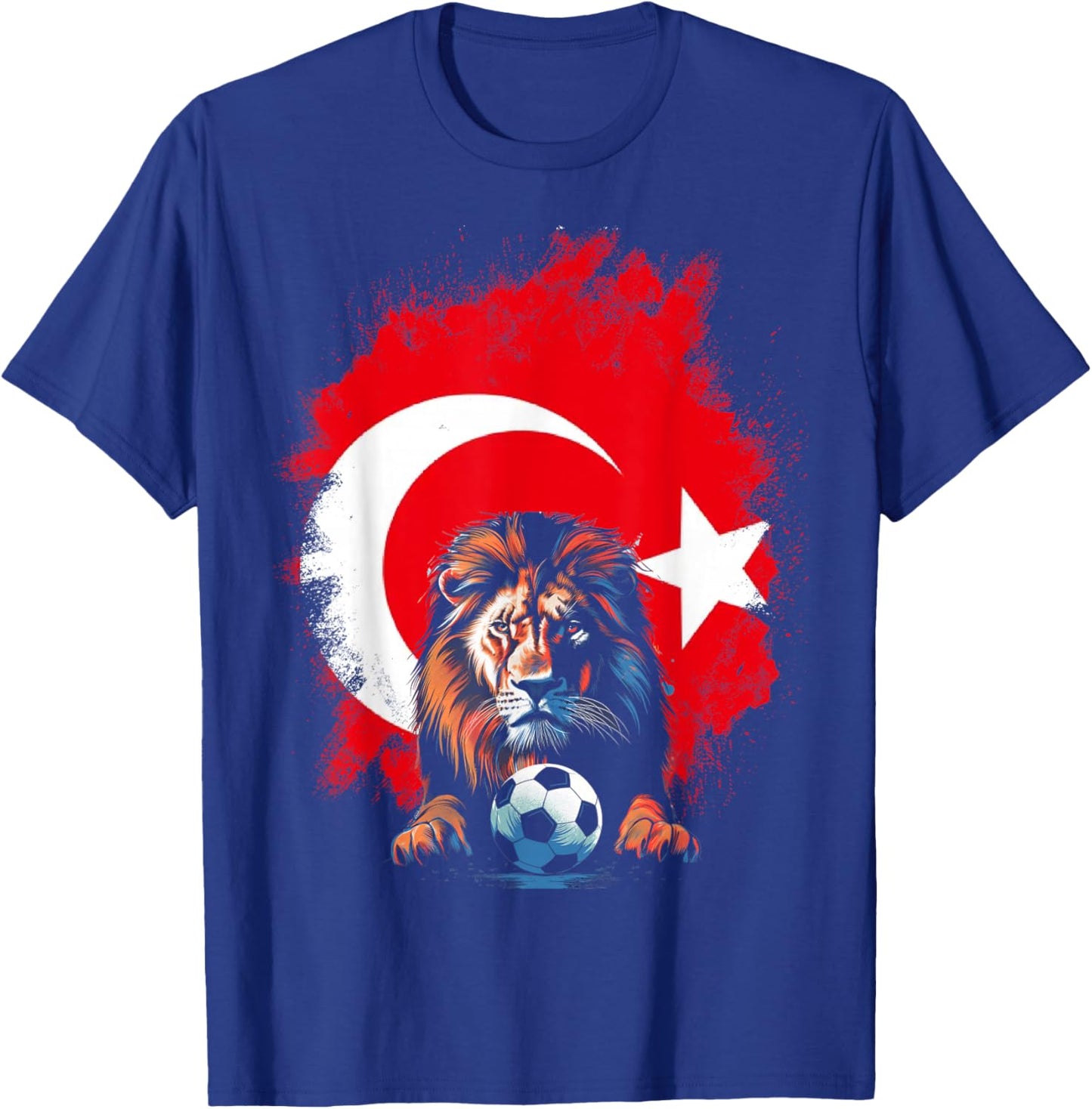 Türkiye Geschenk für Türkei Fußball Fußball Europa T-Shirt - T-Shirt | Royal