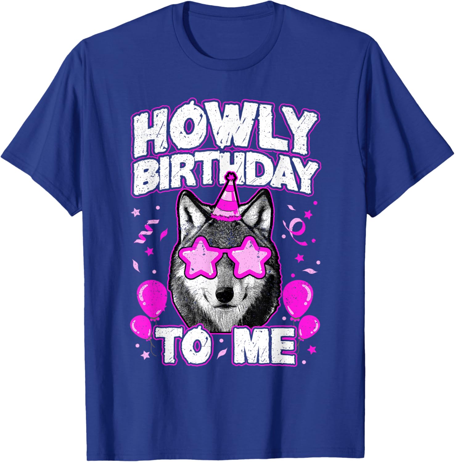 Howly Birthday to me for Wolves Themed Birthday Wolf Women T-Shirt - T-Shirt | Royal