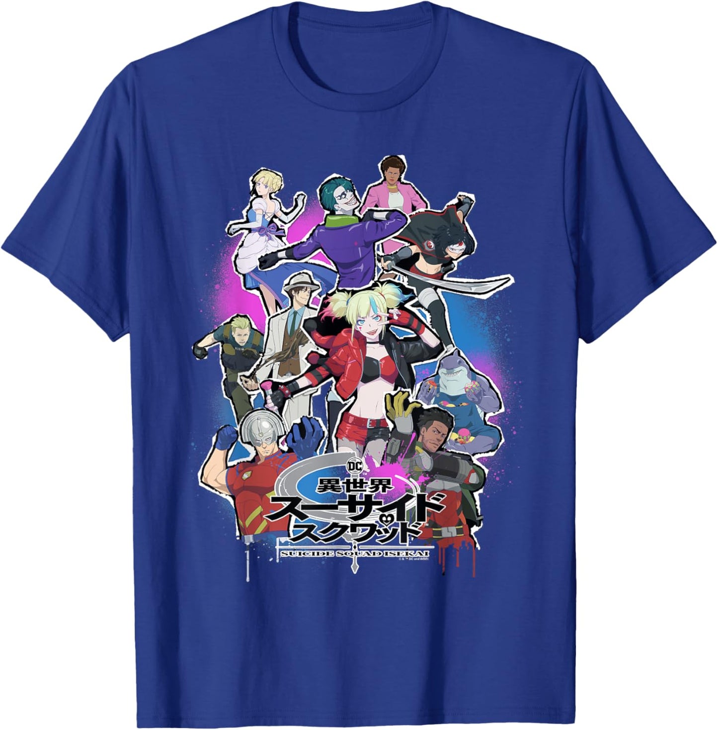 Suicide Squad Isekai Poster T-Shirt - T-Shirt | Royal