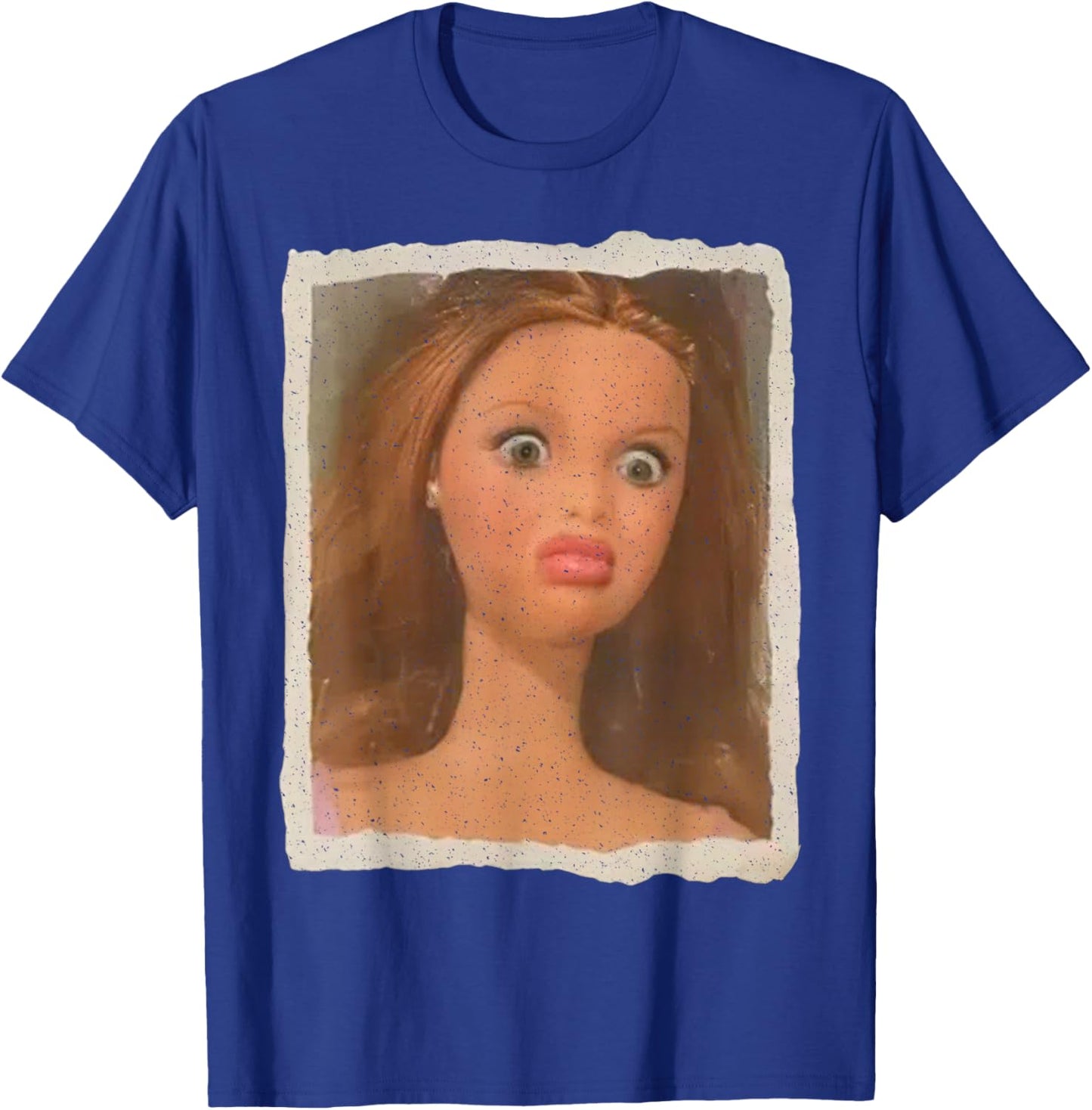Funny Doll Face Meme T-Shirt - T-Shirt | Royal