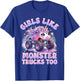 Girls Like Monster Trucks Too Cute Unicorn Monster Truck T-Shirt - T-Shirt | Royal