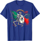 Mexico Gift Rose Tijuana Mexican Hispanic Pride Poncho T-Shirt - T-Shirt | Royal