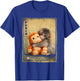 Japanese Macaque Ukiyo-e Art T-Shirt - T-Shirt | Royal
