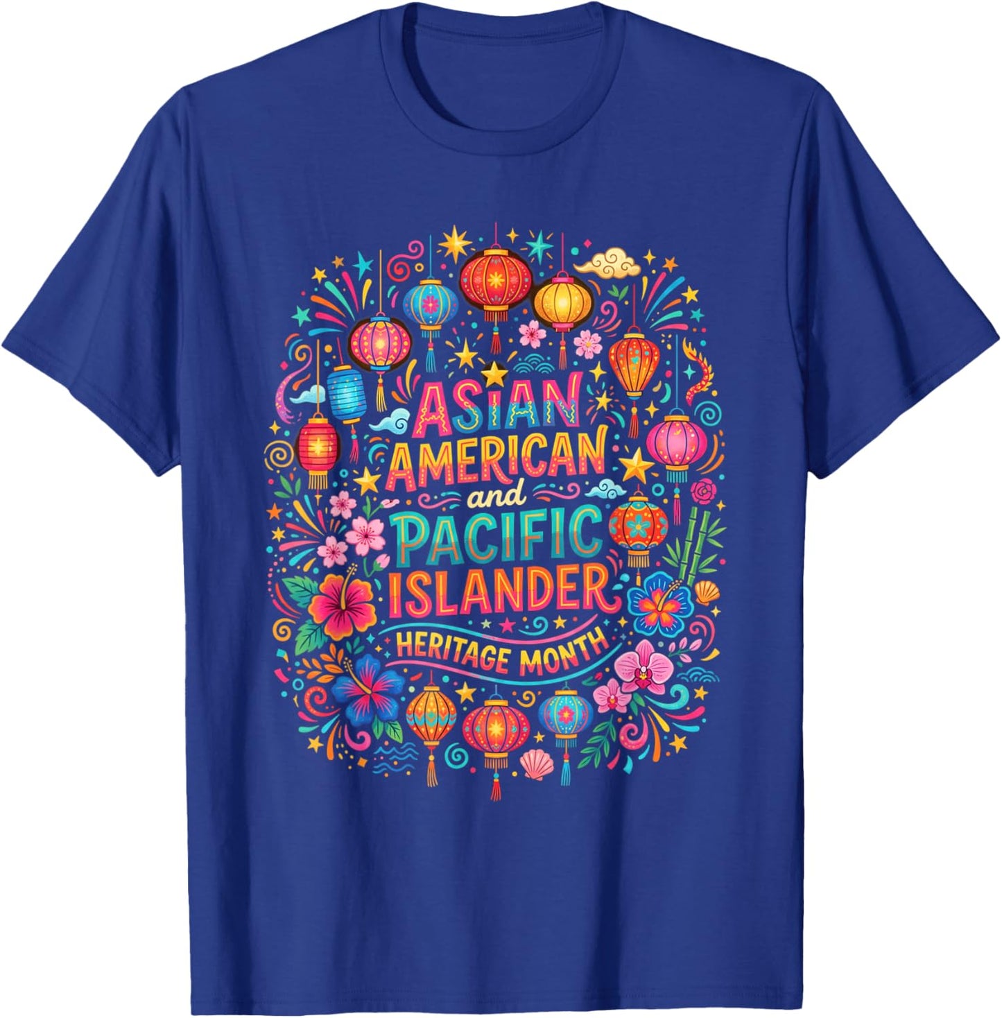 Asian American Pacific Islander Heritage Month T-Shirt - T-Shirt | Royal
