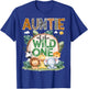 Auntie Of The Wild One Safari Jungle 1St Birthday Party T-Shirt - T-Shirt | Royal
