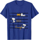 Peanuts - Snoopy Woodstock Smile Giggle Laugh Langarmshirt T-Shirt - T-Shirt | Royal