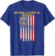 USS Frank E. Petersen Jr. DDG-121 Destroyer Veteran T-Shirt - T-Shirt | Royal