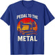 Pedal to The Metal - Quilting Sewing Humor T-Shirt - T-Shirt | Royal