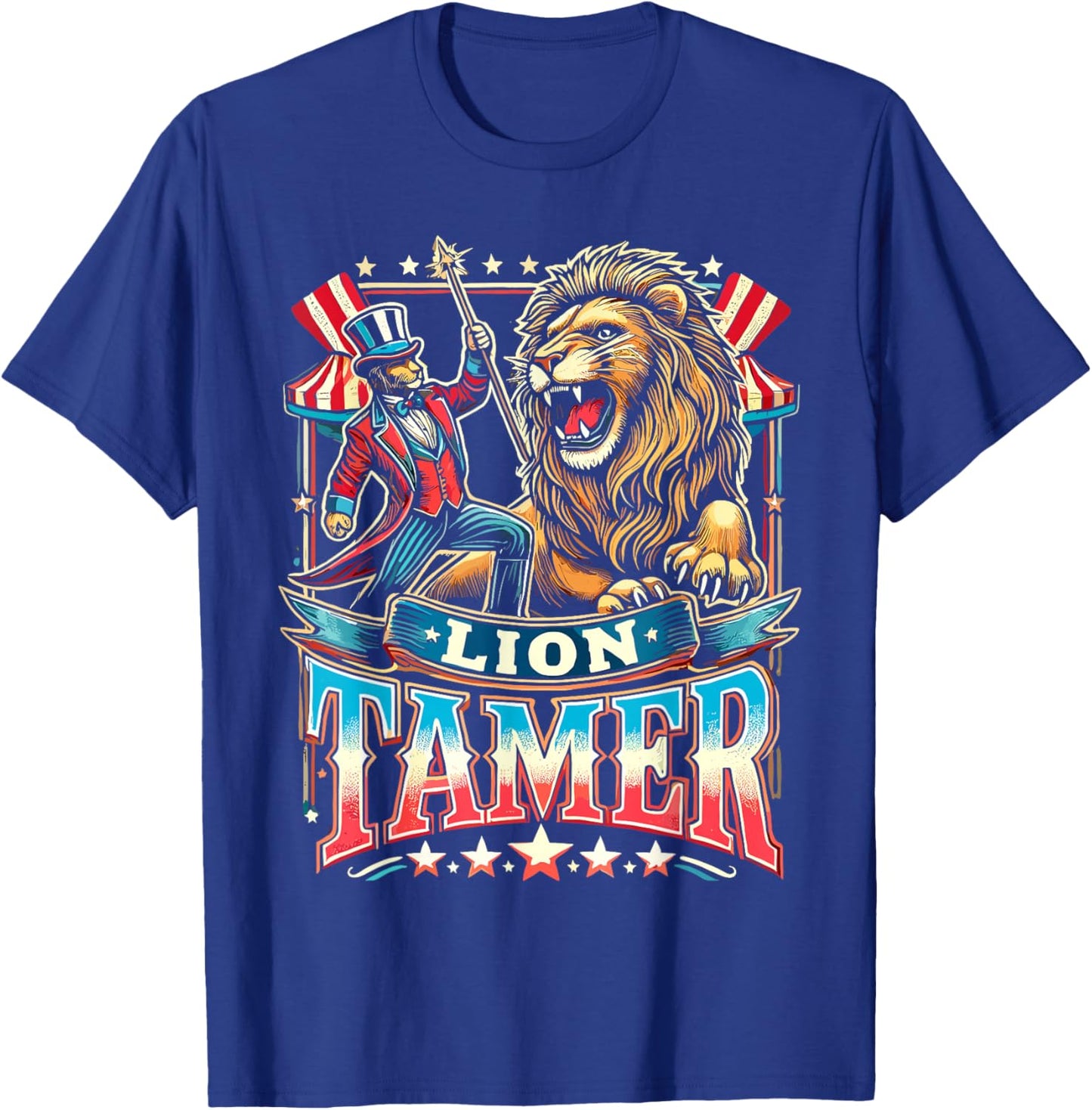 Lion Tamer Costume Ringmaster Costume Halloween T-Shirt - T-Shirt | Royal