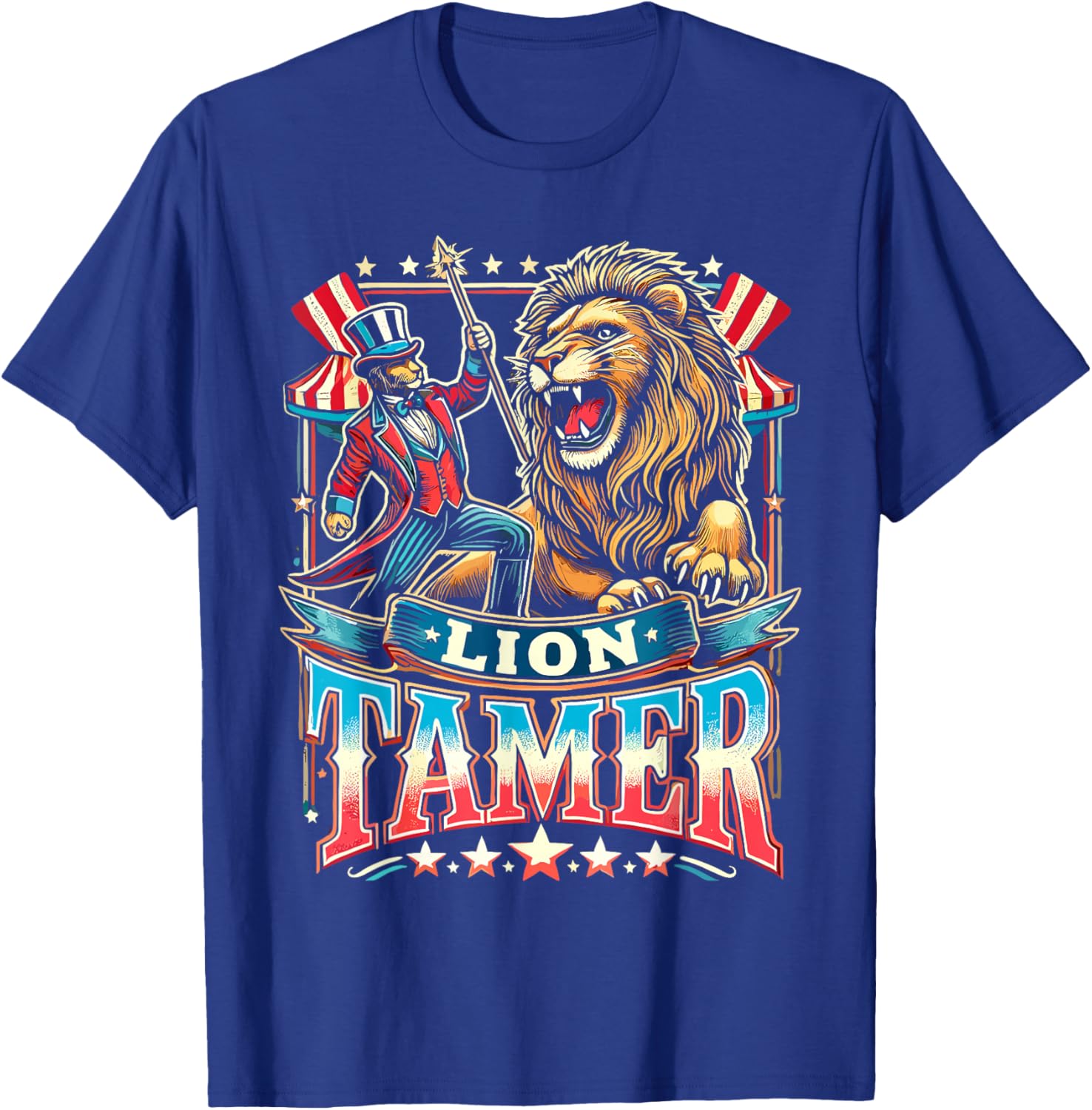 Lion Tamer Costume Ringmaster Costume Halloween T-Shirt - T-Shirt | Royal