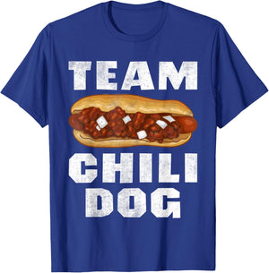 Food Truck Chili Con Carne Chili Dog T-Shirt - T-Shirt | Royal