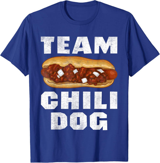 Food Truck Chili Con Carne Chili Dog T-Shirt - T-Shirt | Royal