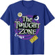 The Twilight Zone Title Halloween Spiral Door Purple T-Shirt - T-Shirt | Royal