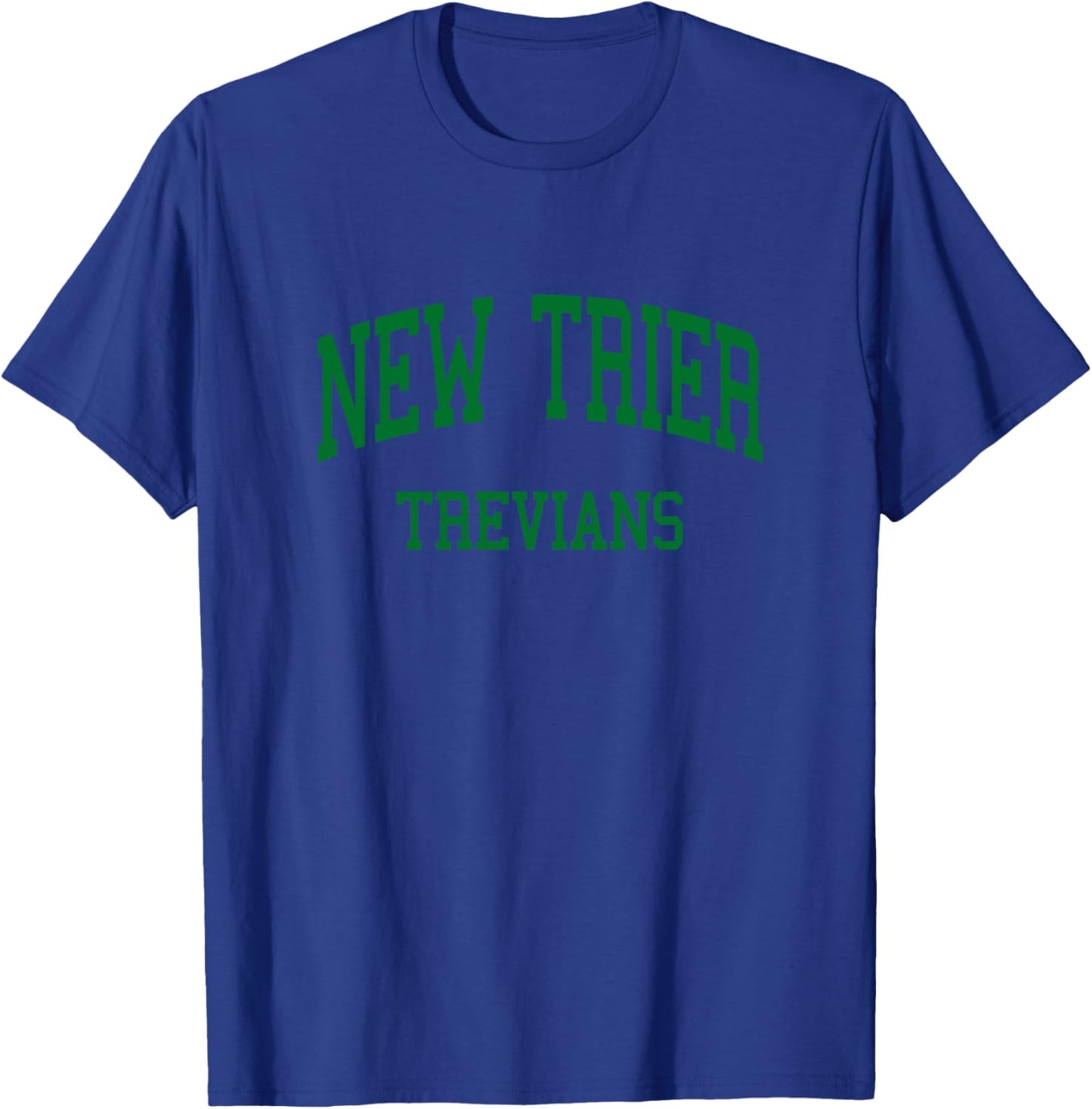 New Trier High School HS Winnetka IL Retro T-Shirt - T-Shirt | Royal