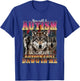 I Got That Dawg In Me Wolves 90s Autism Awareness Alpha Wolf T-Shirt - T-Shirt | Royal