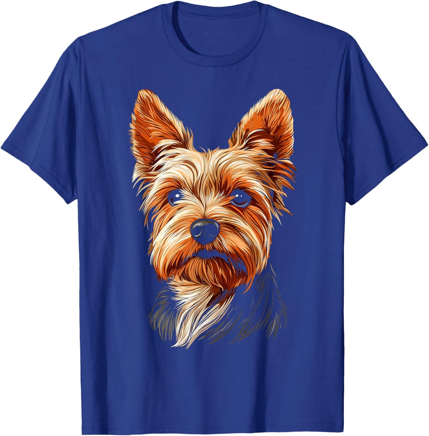 Silky Terrier Dog Motif Pet Illustration Silky Terrier Men Women Kids T-Shirt - T-Shirt | Royal