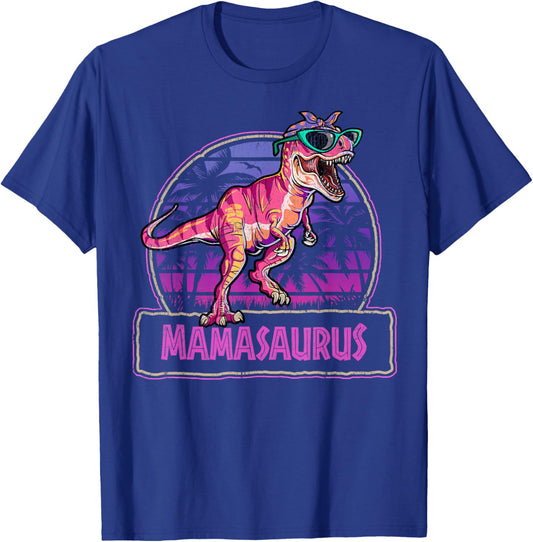 Mamasaurus T Rex Mama Saurus Dinosaure pour Femme T-Shirt - T-Shirt | Royal