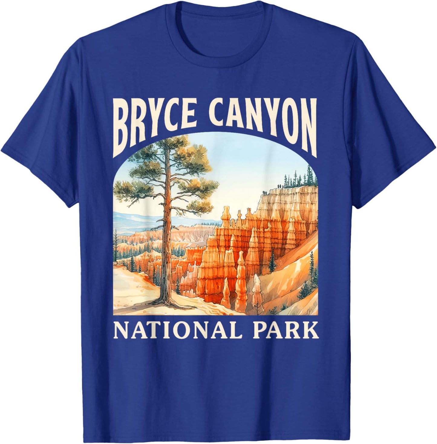 Bryce Canyon National Park Utah Trip Nature Exploring Lover T-Shirt - T-Shirt | Royal