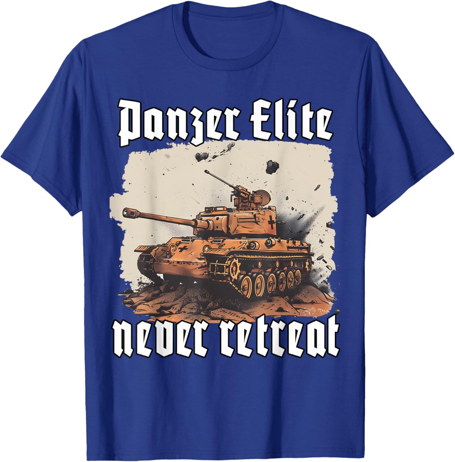 German Tiger Tank |German tank weapon | soldiers T-Shirt - T-Shirt | Royal