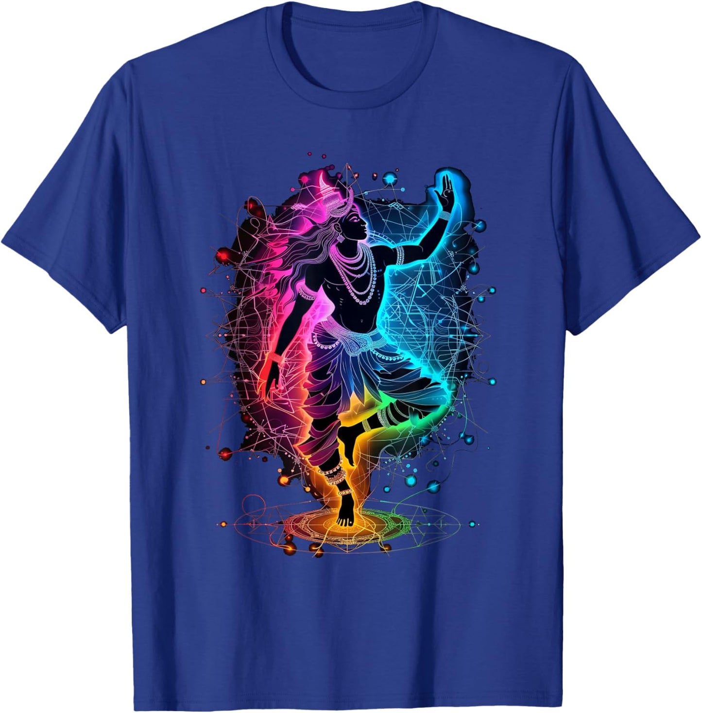 Shiva spiritual hindu god tandava dance yoga meditation T-Shirt - T-Shirt | Royal