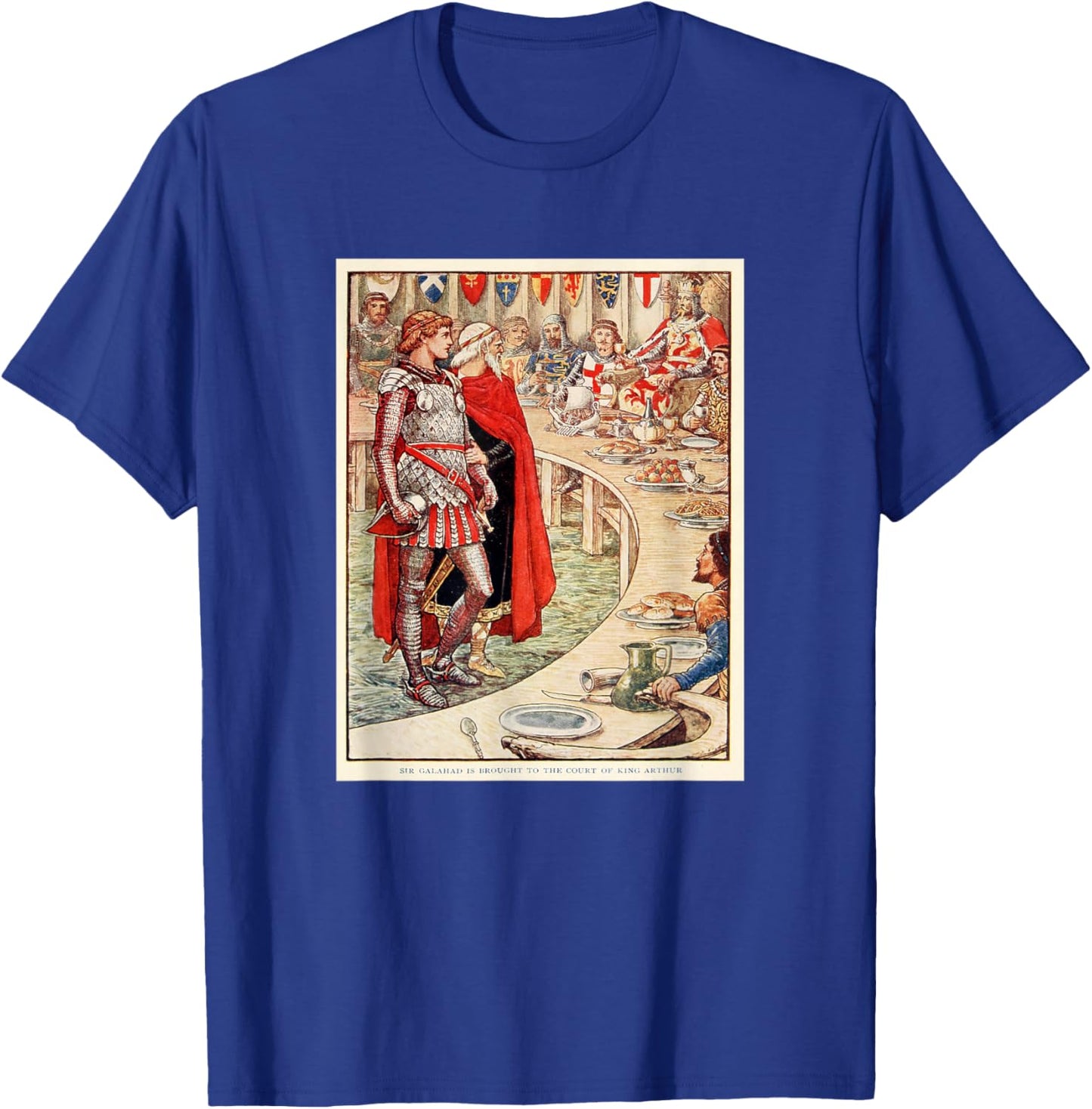 Knights of The Round Table & Sir Galahad T-Shirt - T-Shirt | Royal