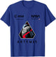 NASA Artemis II Mission Patch Worm and ESA Logo T-Shirt - T-Shirt | Royal