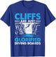 Funny Cliff Jumping Cliff Jumper Cliff Diving Outdoor Sports T-Shirt - T-Shirt | Royal