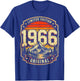 60. Geburtstag Mann Frau 60 Jahre 1966 Deko Geschenk Lustig T-Shirt - T-Shirt | Royal