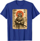 Samurai Raton Laveur | Anime Vintage, pour Homme | Art Japonais Haut de Gamme T-Shirt - T-Shirt | Royal