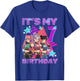 7 Years Birthday K-Pop Kids 7th Birthday Girl K-Pop T-Shirt - T-Shirt | Royal