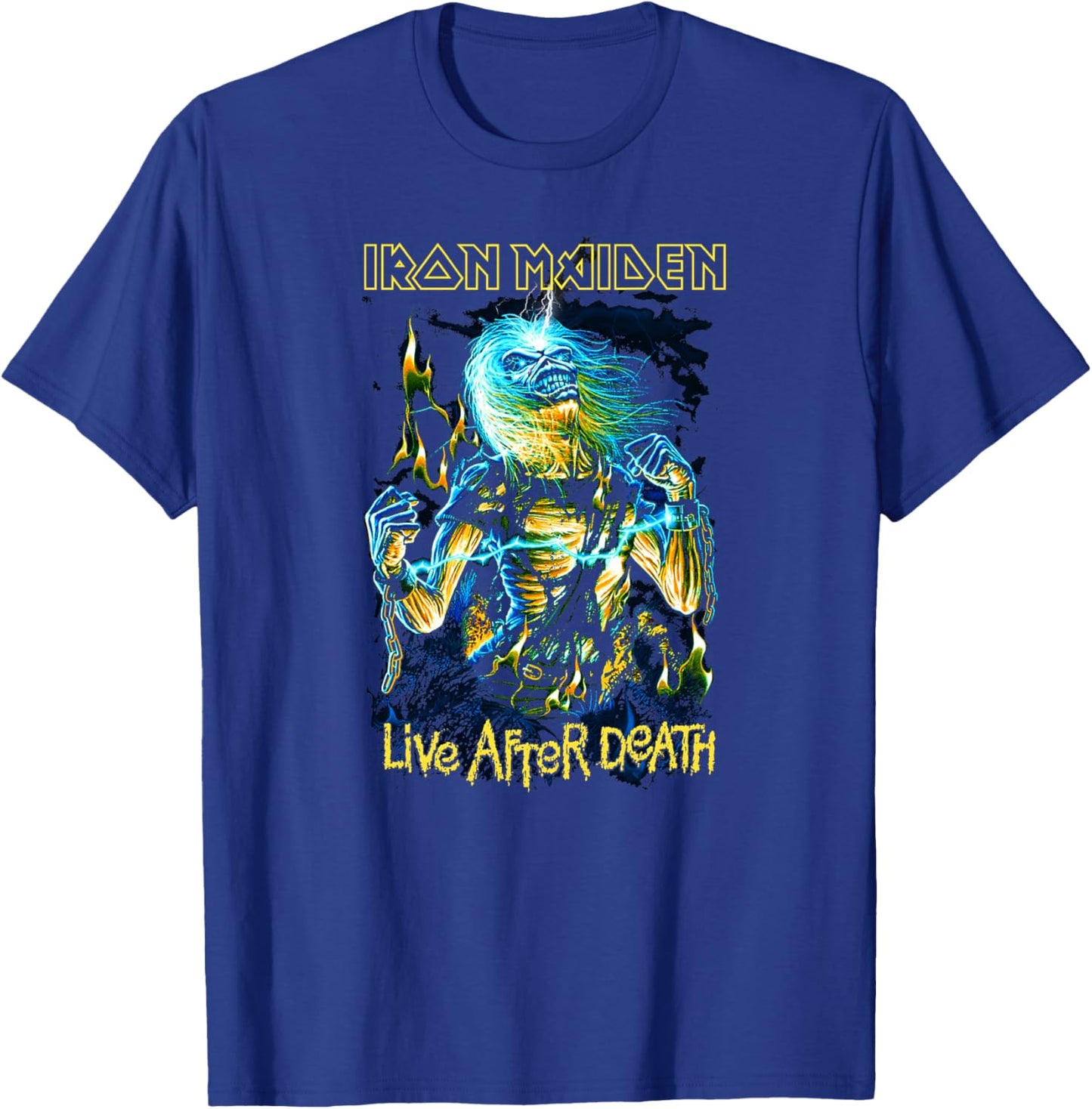 Iron Maiden Live After Death Haut de Gamme T-Shirt - T-Shirt | Royal