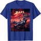 Mars Resort - Funny Astronaut Vacation Space Design T-Shirt - T-Shirt | Royal