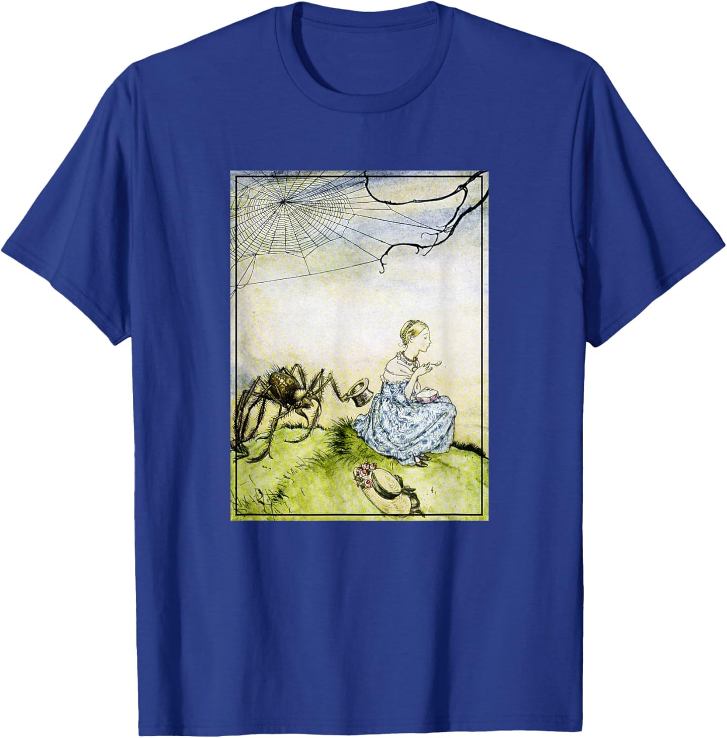 Little Miss Muffet (1913) T-Shirt - T-Shirt | Royal