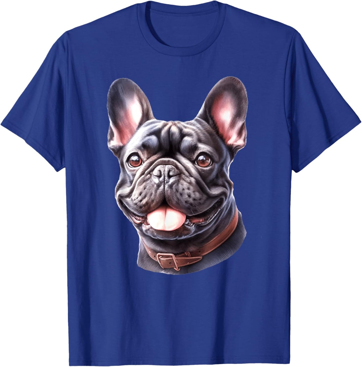 French Bulldog Portrait T-Shirt - T-Shirt | Royal