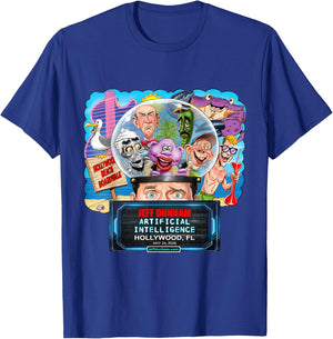 Jeff Dunham Hollywood, FL (2026) T-Shirt - T-Shirt | Royal
