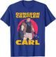 DCC Carl with Dynamite Heart Boxers Portrait RPG Books T-Shirt - T-Shirt | Royal