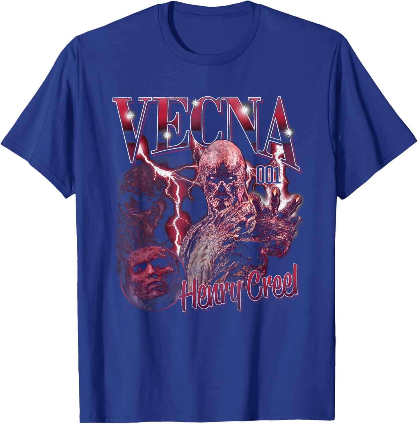Stranger Things Vecna Creel Homage Officially Licensed T-Shirt - T-Shirt | Royal