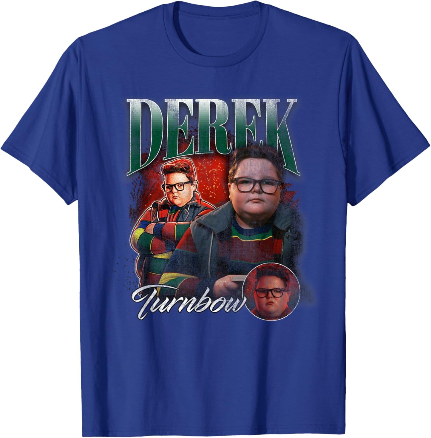 Stranger Things Derek Homage T-Shirt - T-Shirt | Royal