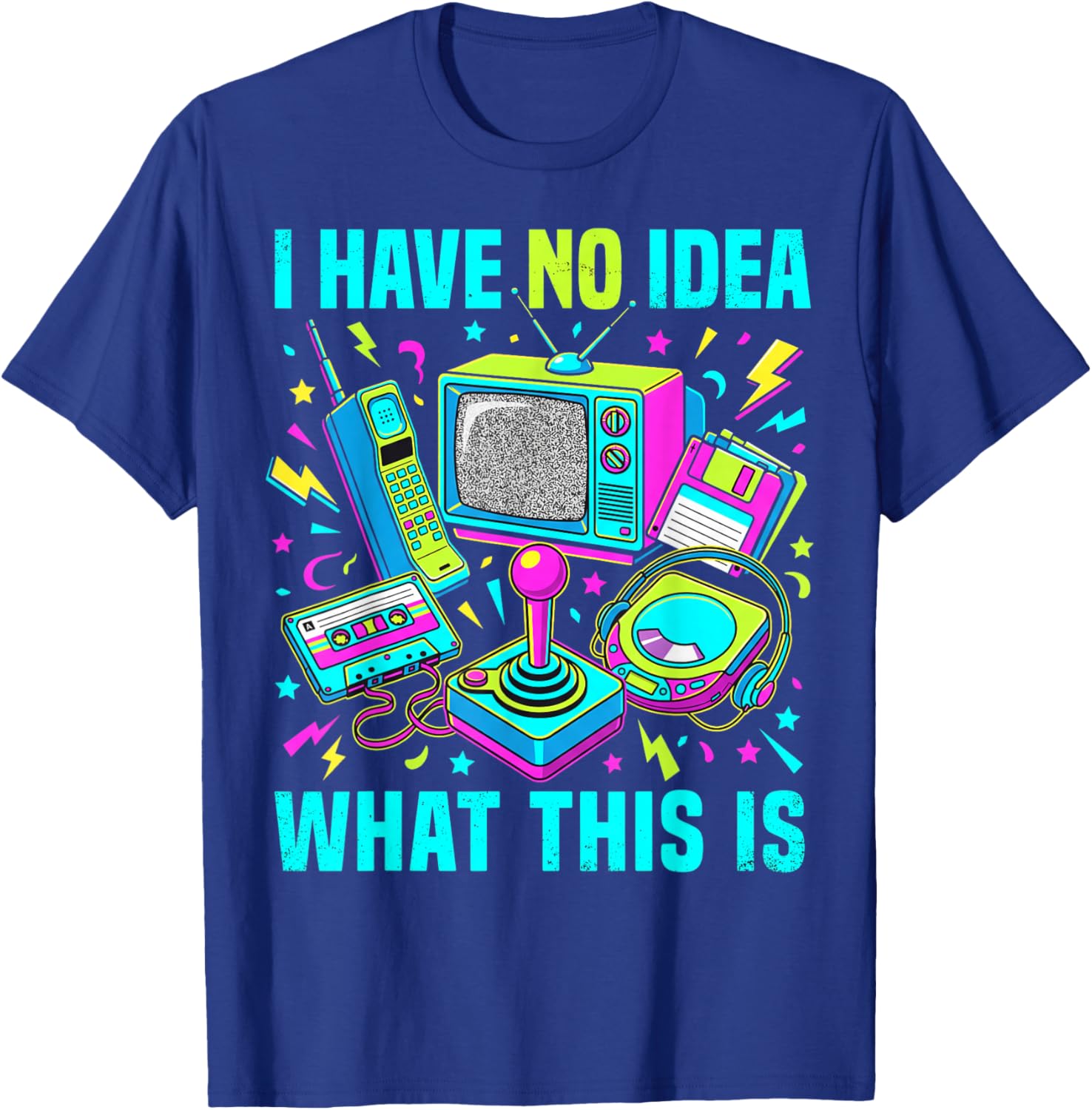 Costume « I Have No Idea What This is 90s » pour garçons et Filles T-Shirt - T-Shirt | Royal