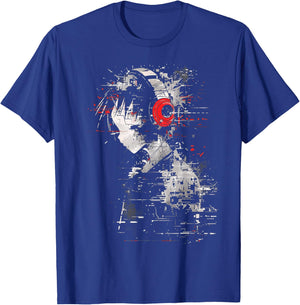 Anime Manga Graphic Headphone Art Anime T-Shirt - T-Shirt | Royal