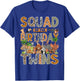 Squad of The Birthday Twins Safari Wild One Zoo Animal T-Shirt - T-Shirt | Royal