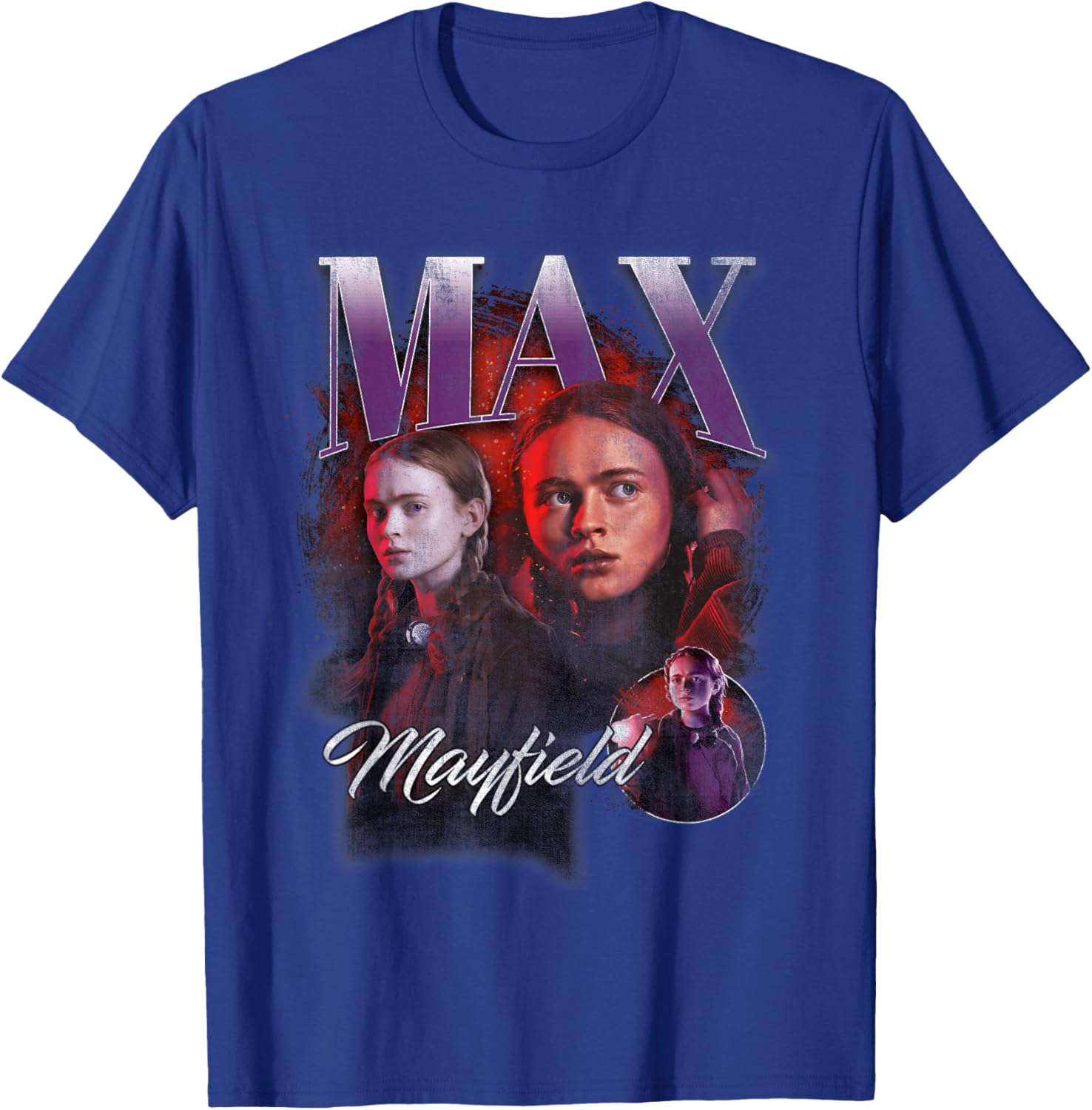 Stranger Things Max Homage T-Shirt - T-Shirt | Royal